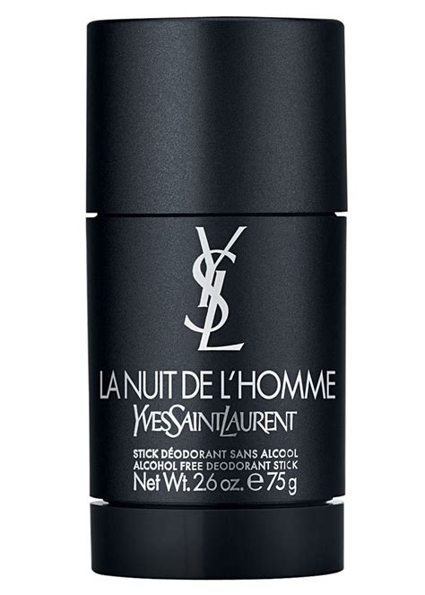 deodorant stick yves saint laurent la nuit de l'homme|Yves Saint Laurent Déodorant La Nuit De L’Homme .